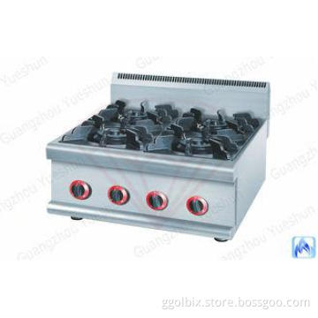 Counter Top Gas Stove For Hotel , commercial kitchen equipm